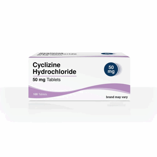 Cyclizine anti-sickness medication